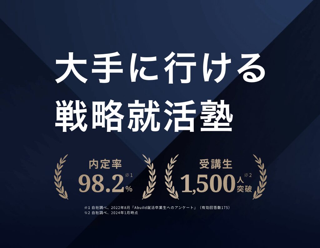 Abuild就活(アビルドシュウカツ)のバナー画像